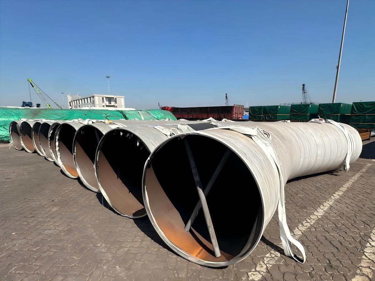 80 tons large-size fittings and flanges project successfully dispatched!