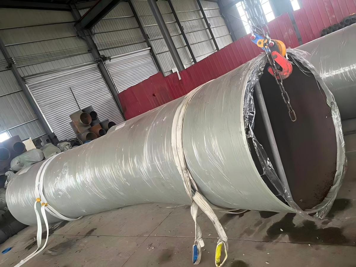 80 tons large-size fittings and flanges project successfully dispatched!