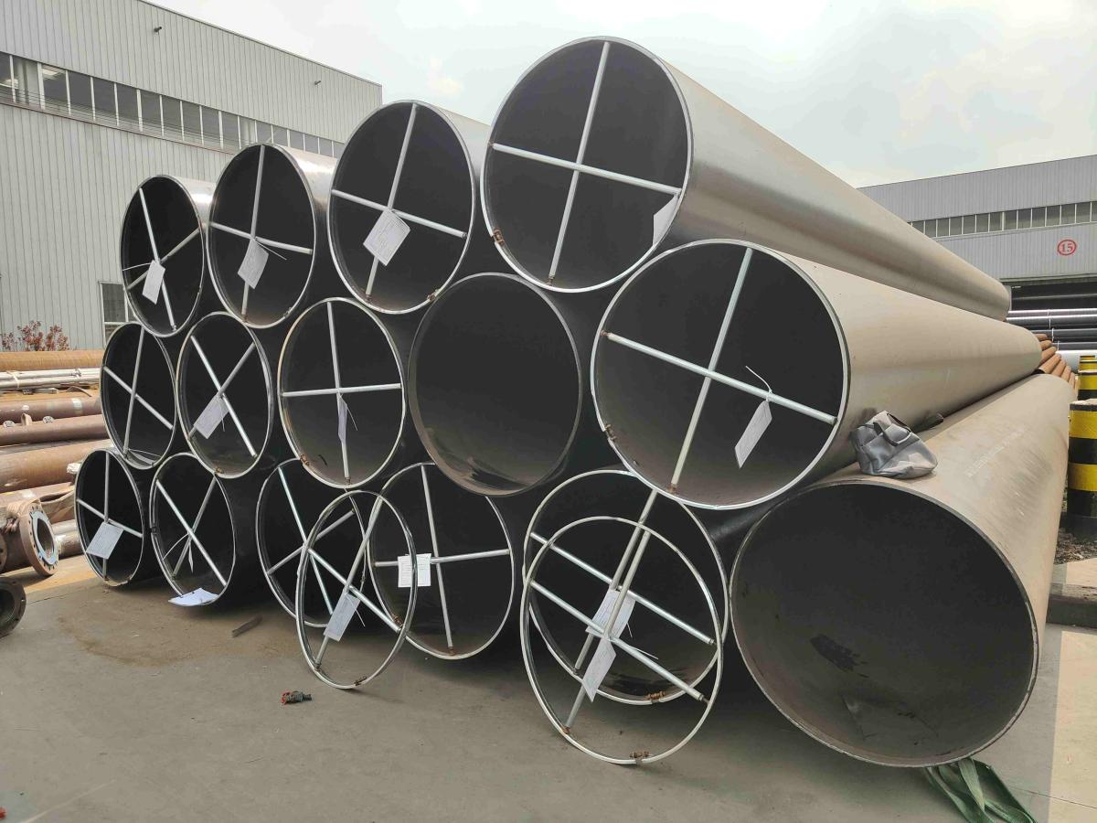 Internal PU coated carbon steel pipe successfully shipped!